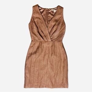 MAX & CLEO Blush Pink Surplice Dress